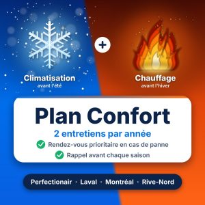 Plan Confort Perfectionair – Entretien annuel (2 visites)